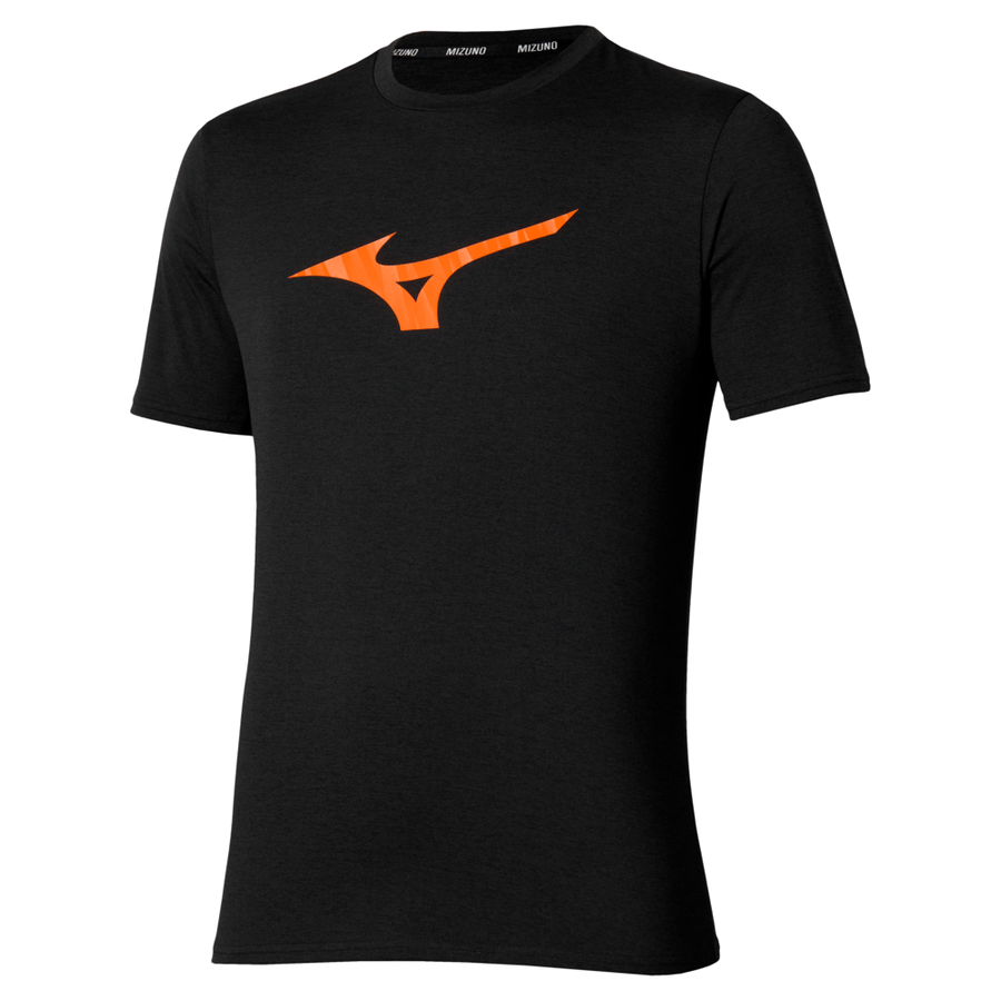 Mizuno Core Runbird Short Sleeve Tee Black